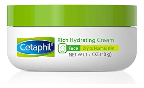 Crema De Noche Hidratante Rica En Cetaphil Con Acido Hialuro