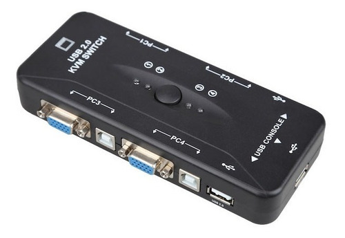 Selector Switch Kvm Usb Para 4 Computadoras