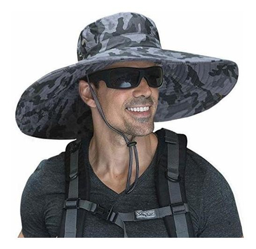 Sombreros Para El Sol De Pesca Para Hombres De Ala Súper Anc 