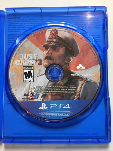 Just Cause 3 --fisico-- Ps4 Impecable...!!!!!