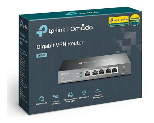 Router Tp-link Er605 Omada Vpn 5 Puertos Gigabit