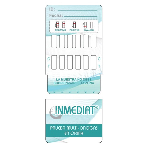 Test Inmediat De Narcoticos 12 Drogas