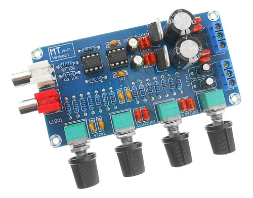 Ne5532 Preamplificador Preamplificador Módulo De Tono 3p