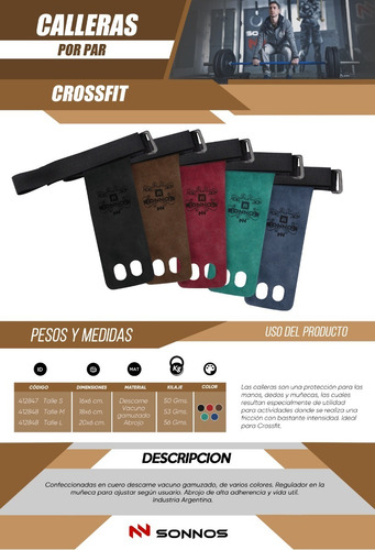 Calleras Entrenamiento Gym Sonnos