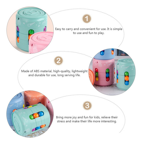 Juguete De Descompresión Para Niños Con Forma De Cubo De Fri