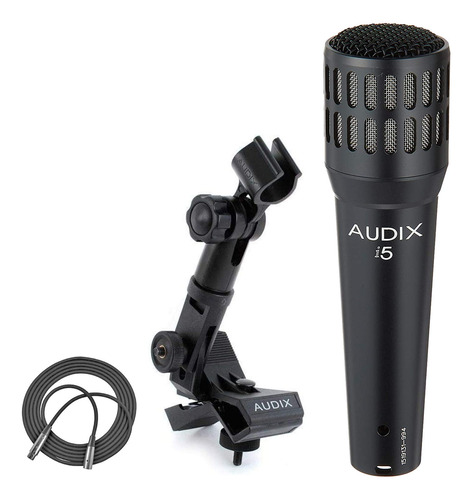 Audix I5 Microfono Instrumento Dinamico + Clip Dflex Cable