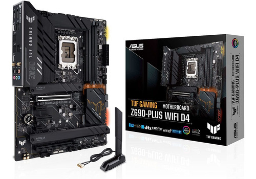 Asus Tuf Gaming Z690-plus Wifi D4 Lga1700 (intel De 12.ª Gen