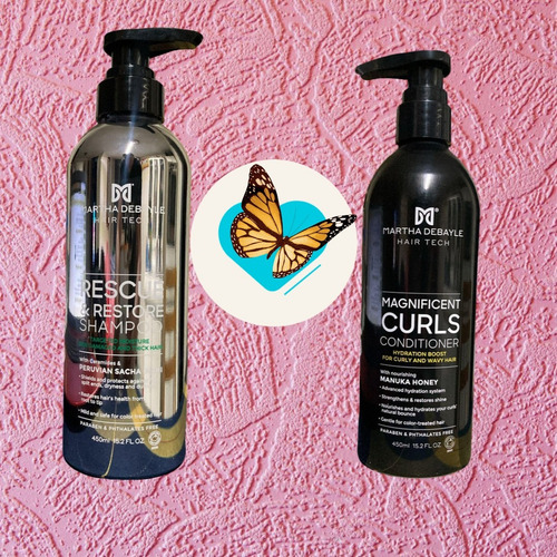 Shampoo Y Acondiconador Martha Debayle 450 Ml