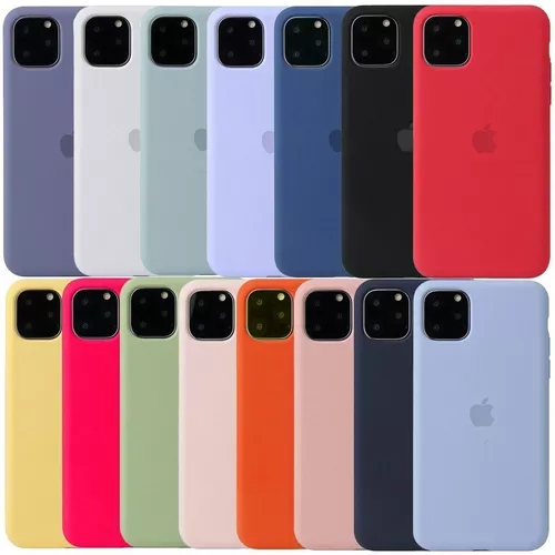 Silicone Case iPhone 11 Color Naranja Claro - iPhone Store Cordoba