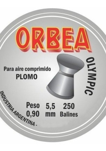 Balines Orbea Olympic 5,5mm X 250 Unidades