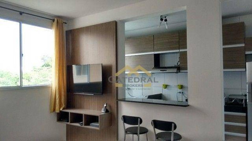 Imagem 1 de 12 de Apartamento Com 2 Dormitórios À Venda, 54 M² Por R$ 265.000,00 - Vila Campos Sales - Jundiaí/sp - Ap0144