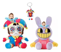 Comprar 2 Muñecos De Juguete The Amazing Digital Circus Pomni Jax Color 2pcs