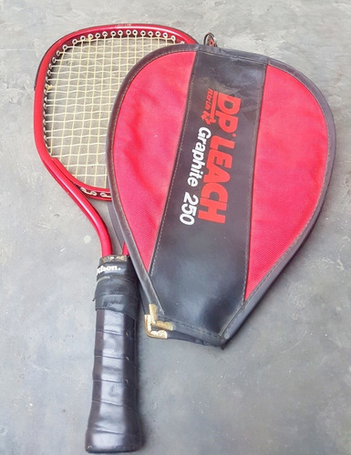 Raqueta Raquetball Dp Leach Graphite 250 Roja