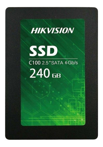 Imagen 2 de 10 de Disco Solido 240gb Interno Hikvision C100 Ssd 240g Note Pc