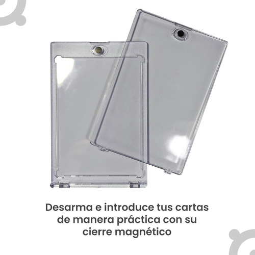 Mica Rígida Acrílico P/tcg (ygo, Mtg, Digimon, Pokémon, Op)