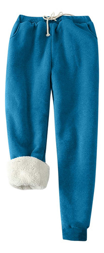 Pantalones R Para Mujer Con Bolsillos De Forro Polar De Colo