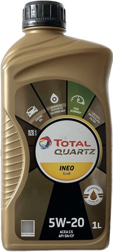 Total Quartz Ineo Ecob 5w20 - 5 Litros