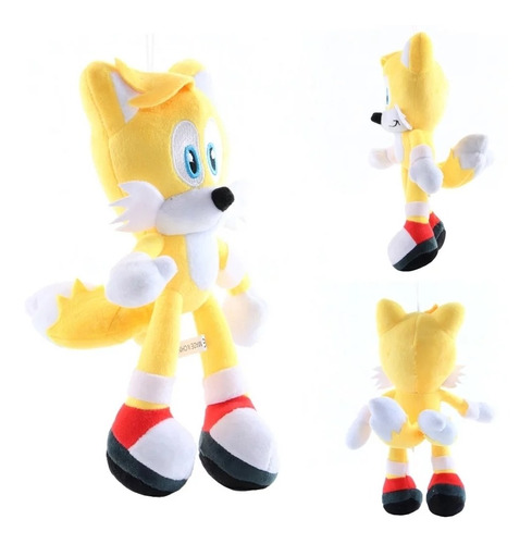 Peluche De Tails Colitas Sonic De 28 Cm Nuevo 