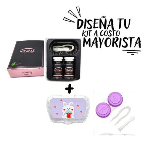 comprar Estuche Para Lente De Contacto Tornasol Kawaii