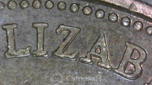 1989 Two Pence Error Doubled Die Obverse Reyno Unido....... (Usado)