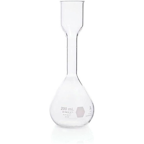 Matraz Volumetrico De Vidrio 100ml Clase A Estilo Kohlrausch