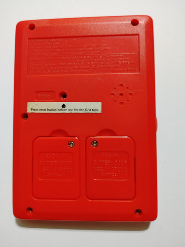 Pokedex Tiger Electronics Nintendo 1998 Versión En Ingles.