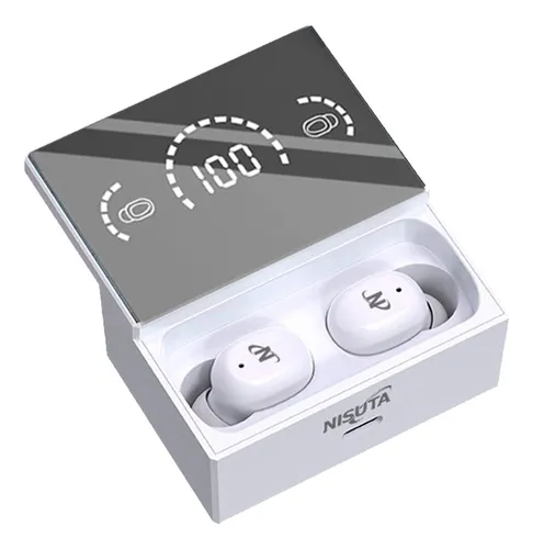 comprar Auricular Nisuta Bluetooth 5.2 Earbuds Recargable Pantalla 