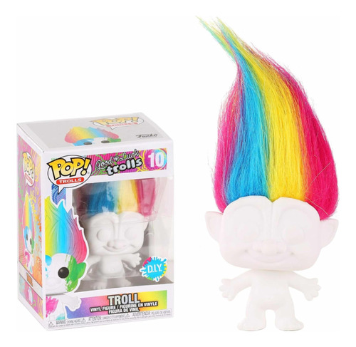 Funko Pop! Trolls Good Luck - 10 Origi.