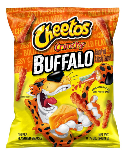 Cheetos Crunchy Cheese Buffalo 240.9g Americano