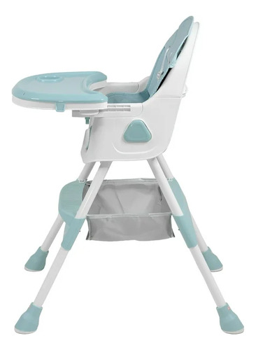 Silla Alta Periquera De Comedor Bebe Pegable Cinturon Segura