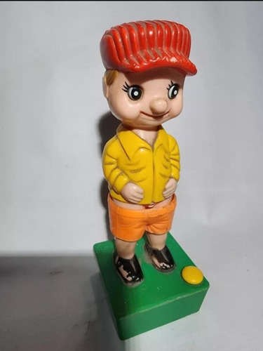 Imagen 8 de 9 de Antiguo Muñeco Plástico Duro Hace Pipi Ro 2087