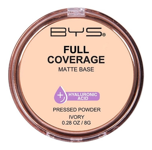 Polvo Compacto De Alta Cobertura Light Beige Bys