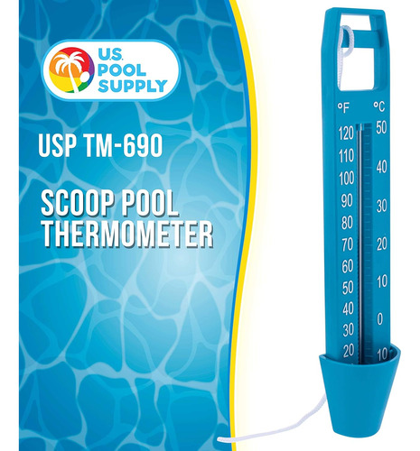 U.s. Pool Supply Termómetro De Piscina Con Pantalla Analógic