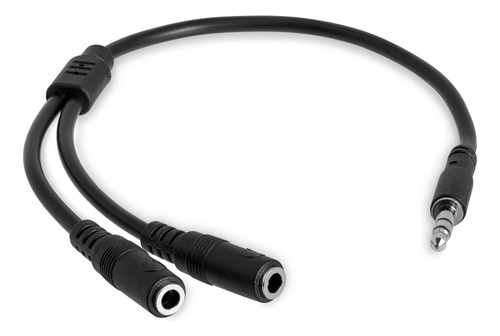 Startech  cable Divisor Estéreo Slim  3.5 mm Ma.