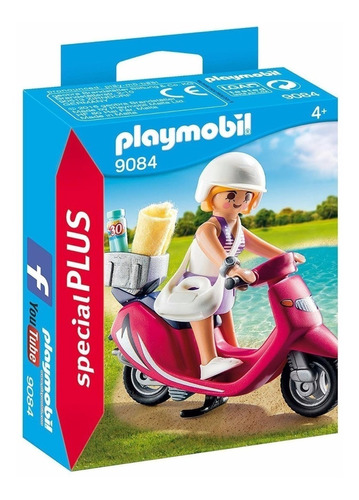 Playmobil Special Plus 9084 Mujer Con Scooter Mundo Manias