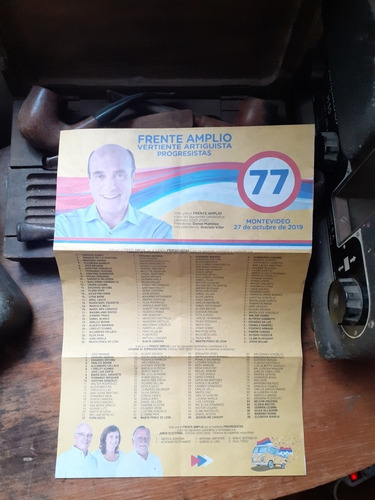 Elecciones 2019 Lista 77 - Frente Amplio