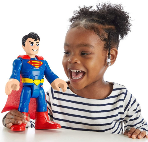 Imagen 5 de 5 de Super Friends Xl The Flash Superman Batman Imaginext Gpt41