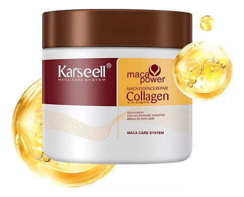 Kersel Crema Restauración 500ml Para Cabello Dañado