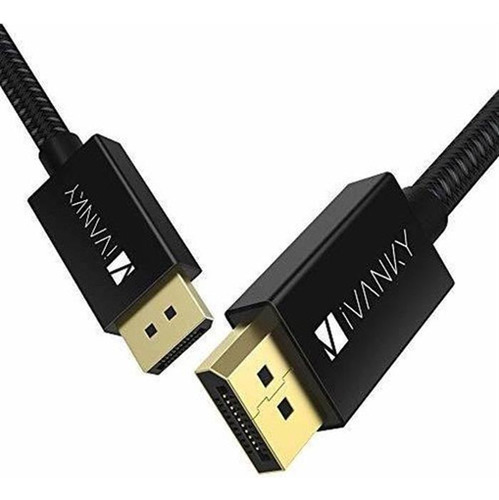 Ivanky Displayport 14 Cable 66 Ft 8k  60hz 4k  144hz Cable