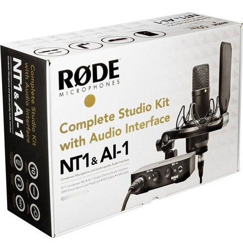Kit Grabación Estudio Completo Rode Nt1/ai1 + Envío Express