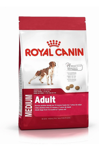 Imagen 2 de 2 de Alimento Royal Canin Size Health Nutrition Medium Adult para perro adulto de raza mediana sabor mix en bolsa de 15 kg