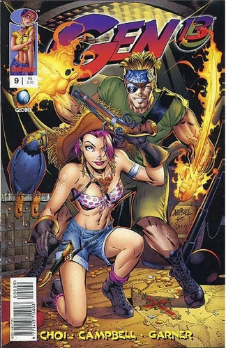 Gen 13 9 Image Comics Editora Globo J Scott Campbell