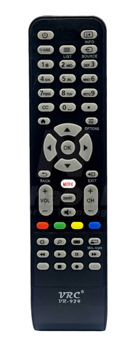 Control Remoto Aoc Smart Tv Vr-924 Alternativo