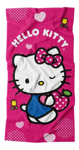 Toalla Hello Kitty Apple Providencia Fucsia Hello Kitty
