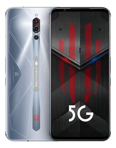 Nubia Red Magic 5S Dual SIM 256 GB sonic silver 12 GB RAM