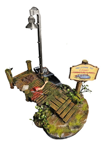 Jason Maqueta Muelle Para Figuras Escala Neca O Similares