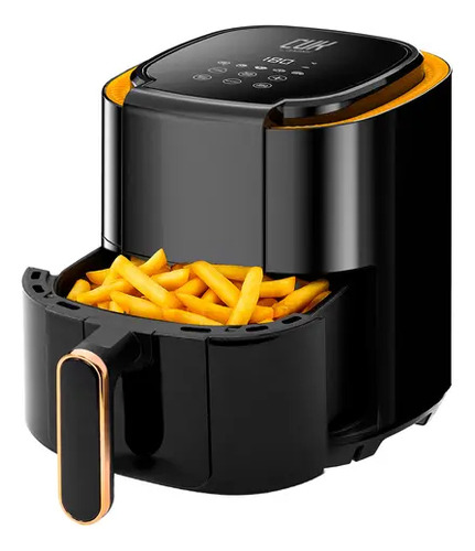 Freidora De Aire Digital Gadnic 3,5l Sin Aceite Con P Tactil Negro