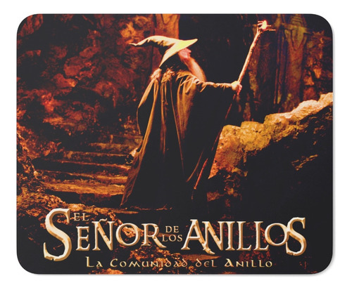 Rnm-0334 Mouse Pad El Señor De Los Anillos Lotr (21x17 Cms)