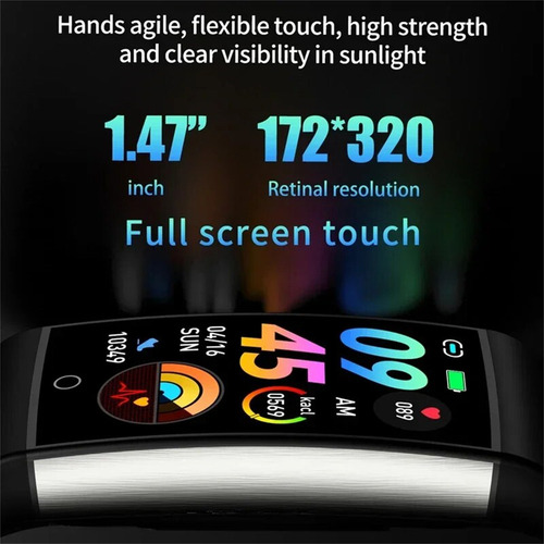 H Reloj Inteligente Tk76 Ecg+ppg Con Azúcar En Sangre Y