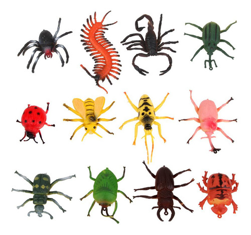 12pcs Falsos Cosas Juguete De Predetentado